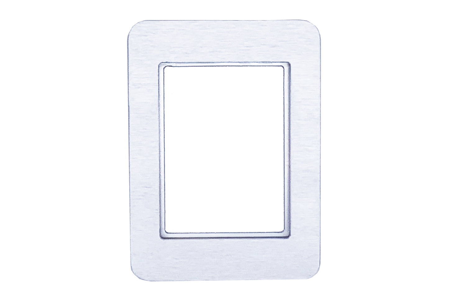 Aluminum Single Card Frame (accepts Magnetic / One Touch 35 pt. card holders)