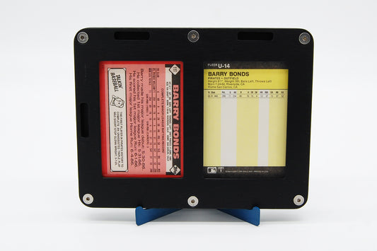 Aluminum 2 Card Frame (accepts Magnetic / One Touch 35 pt. card holders)