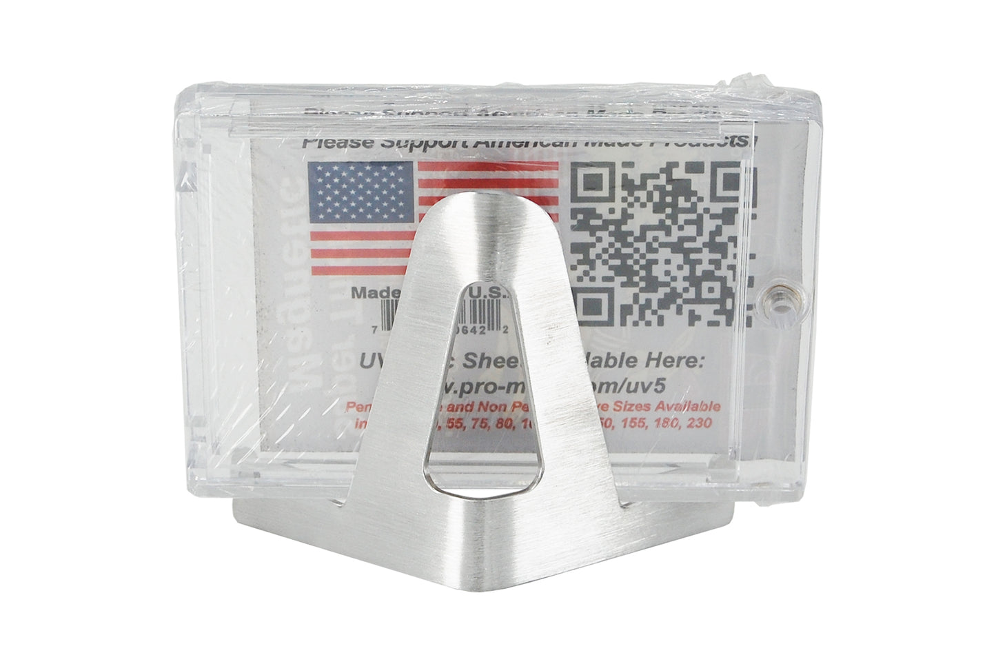 Enjoy Your Cards Wide Based Aluminum Easel Style Card Stand (up to 260 pt.)
