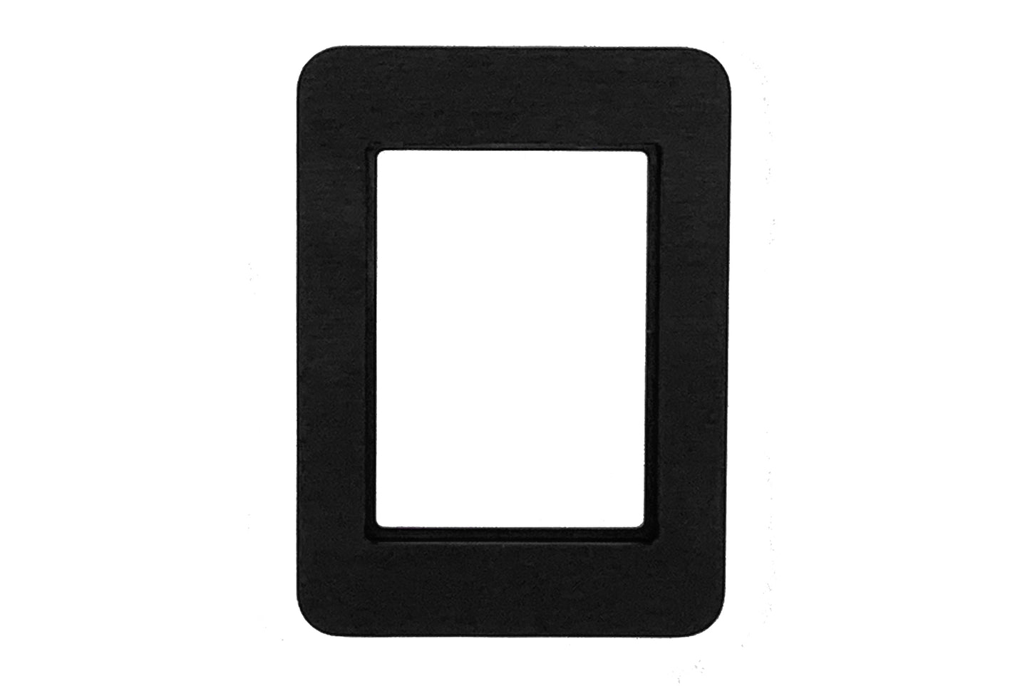 Aluminum Single Card Frame (accepts Magnetic / One Touch 35 pt. card holders)