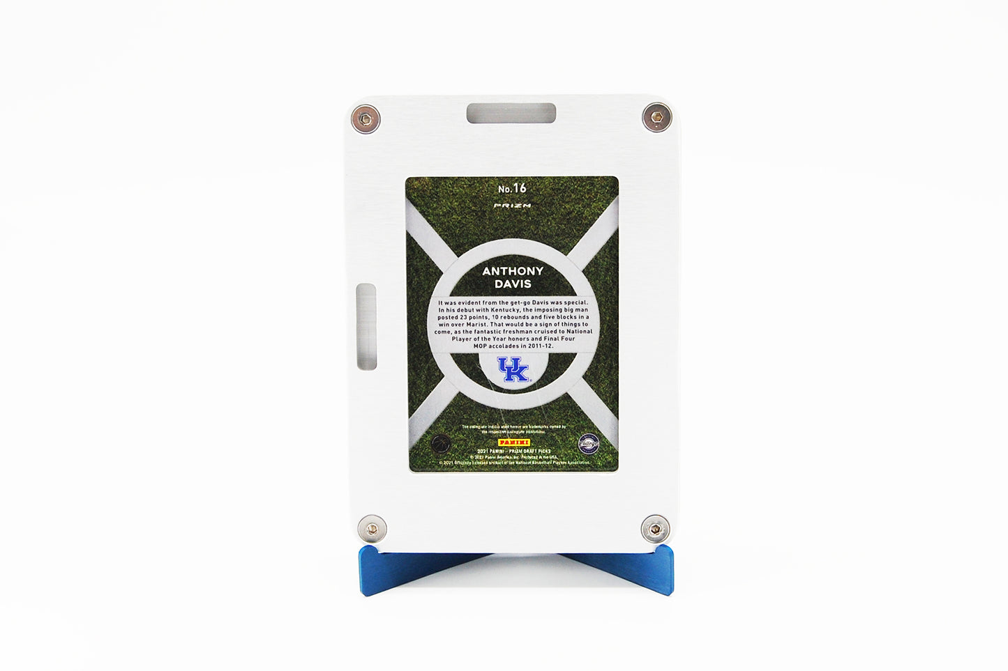 Aluminum Single Card Frame (accepts Magnetic / One Touch 35 pt. card holders)