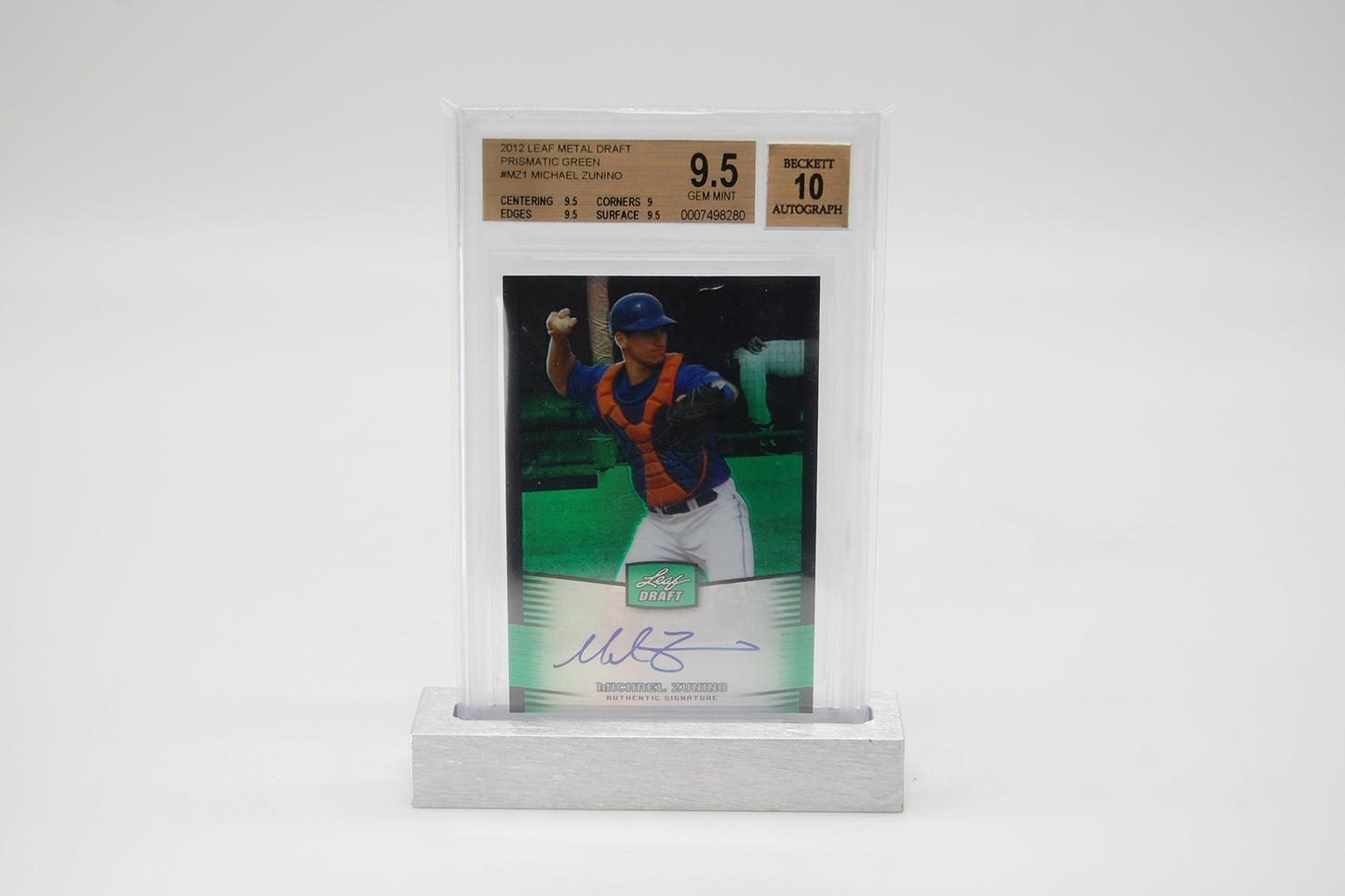 Aluminum Block Style Card Stands for SGC / BGS slabs