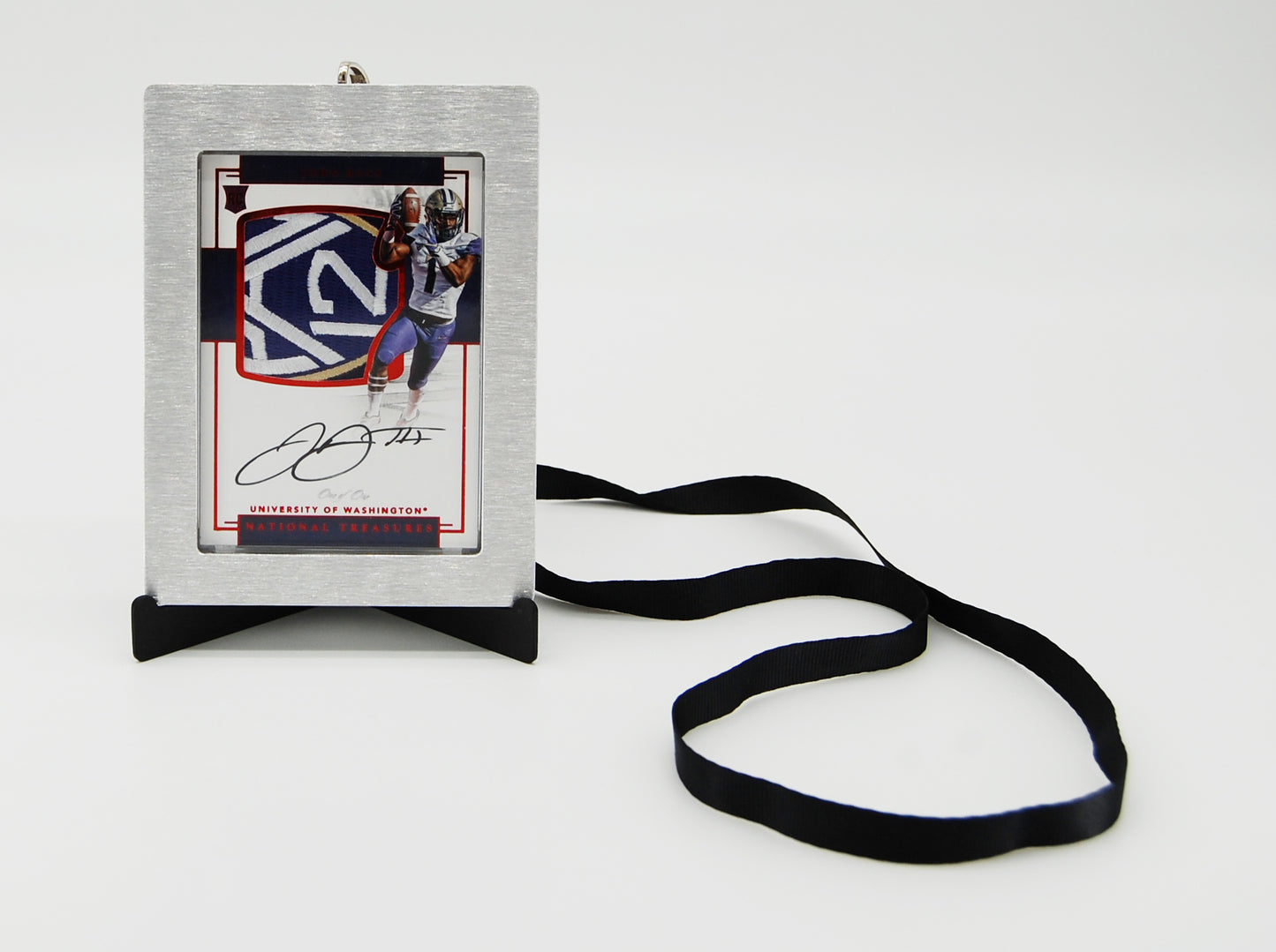 Wearable Aluminum Single Card Frame (accepts Pro-Mold 120 pt. one screw holder)