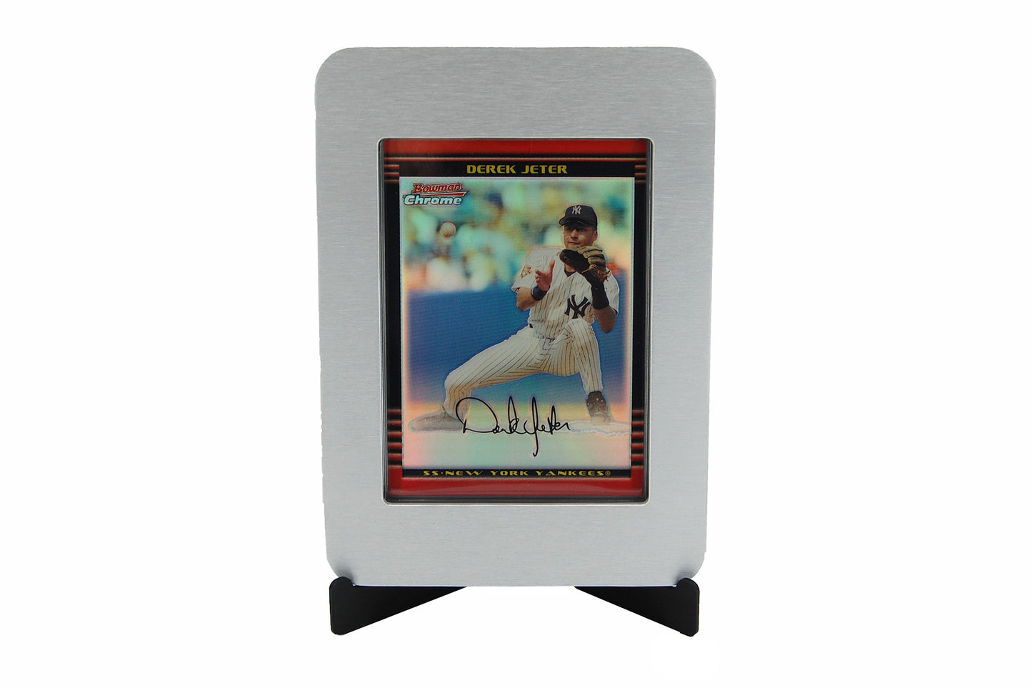 Aluminum Single Card Frame (accepts Pro-Mold 35 pt. or 55 pt. magnetic card holder)