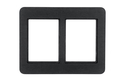 Aluminum 2 Card Frame (accepts Pro-Mold 35 pt. or 55 pt. magnetic card holders)