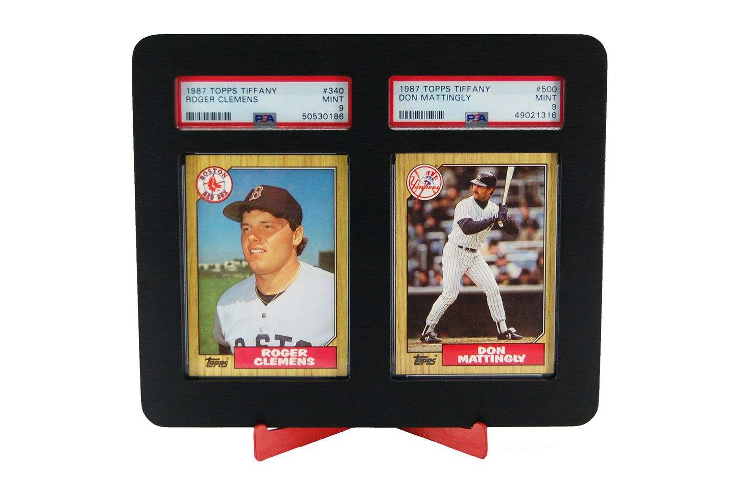 Aluminum 2 Card Frame (accepts PSA slabs)