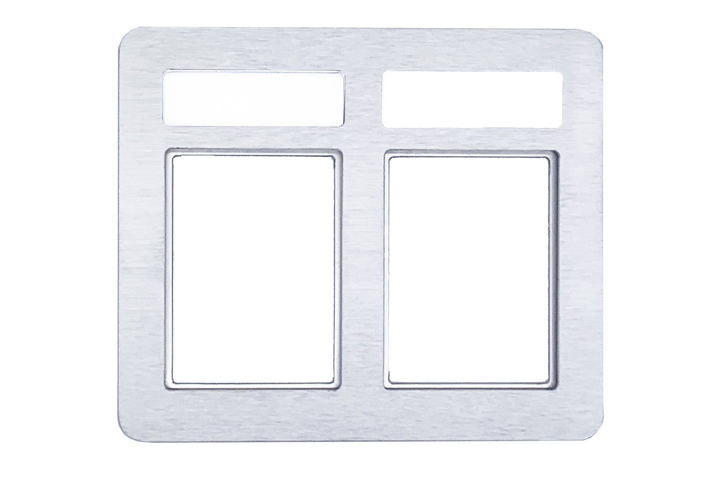 Aluminum 2 Card Frame (accepts PSA slabs)