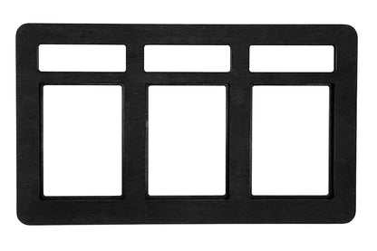 Aluminum 3 Card Frame (accepts PSA slabs)